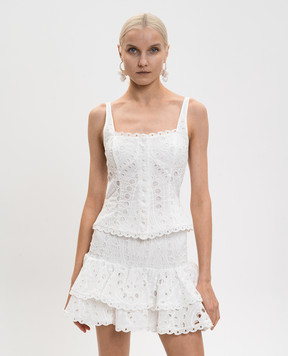 Charo Ruiz Nereus white top 263104