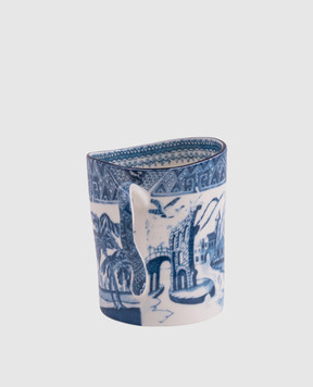 SELETTI Classics on acid RUINS asymmetric porcelain cup 11266