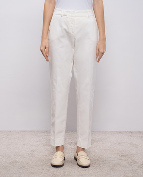 Peserico White pants M04716T008500