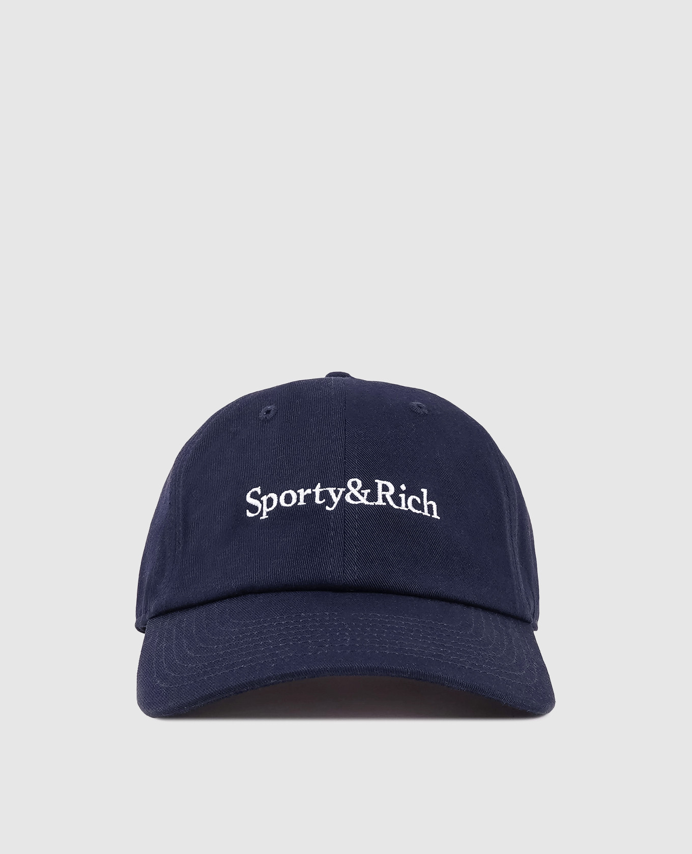 

Blue cap with logo embroidery Sporty & Rich