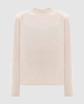 MooRER Beige LINNE cashmere jumper LINNED7