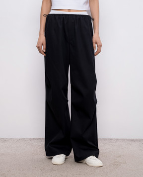Alexander Wang Black pants with logo 1WC1264969