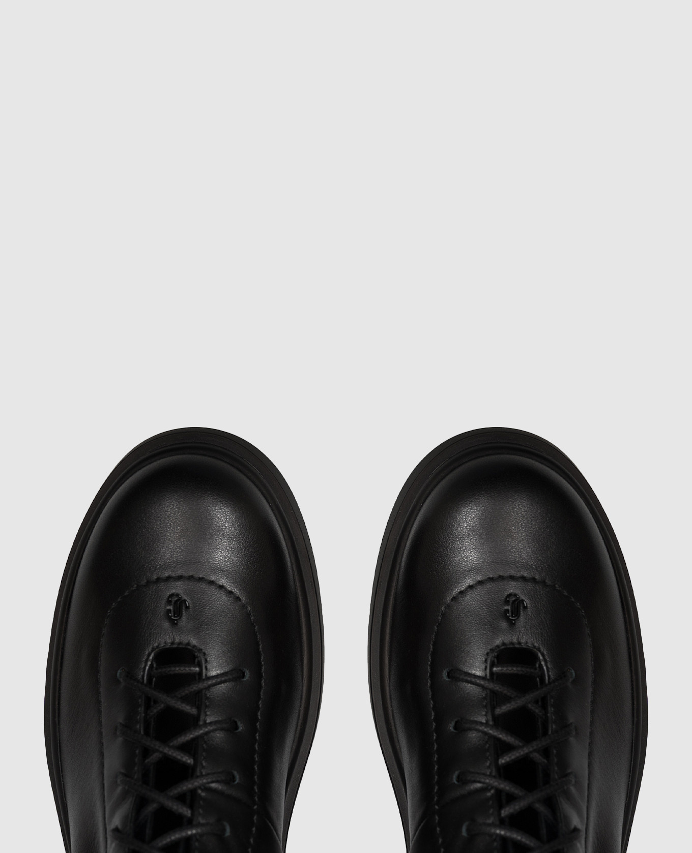 Black leather Sima Flat boots Jimmy Choo 4