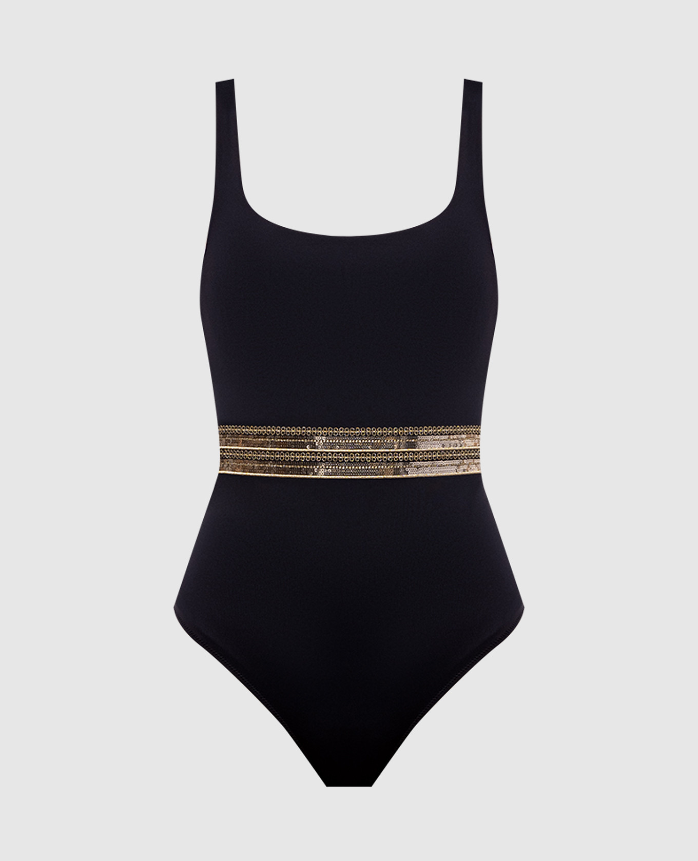 

Black swimsuit with sequins Twinset
