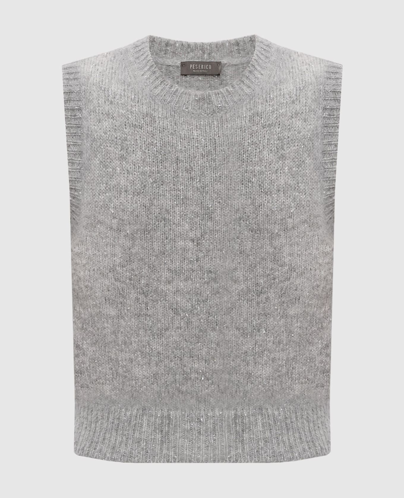 

Gray top with wool Peserico, Grey