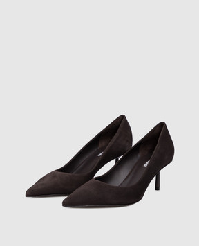 Le Silla Bella brown suede shoes 4212Z060L3PPVEP