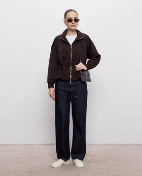 MooRER Brown sports jacket DERICE DERICEIT