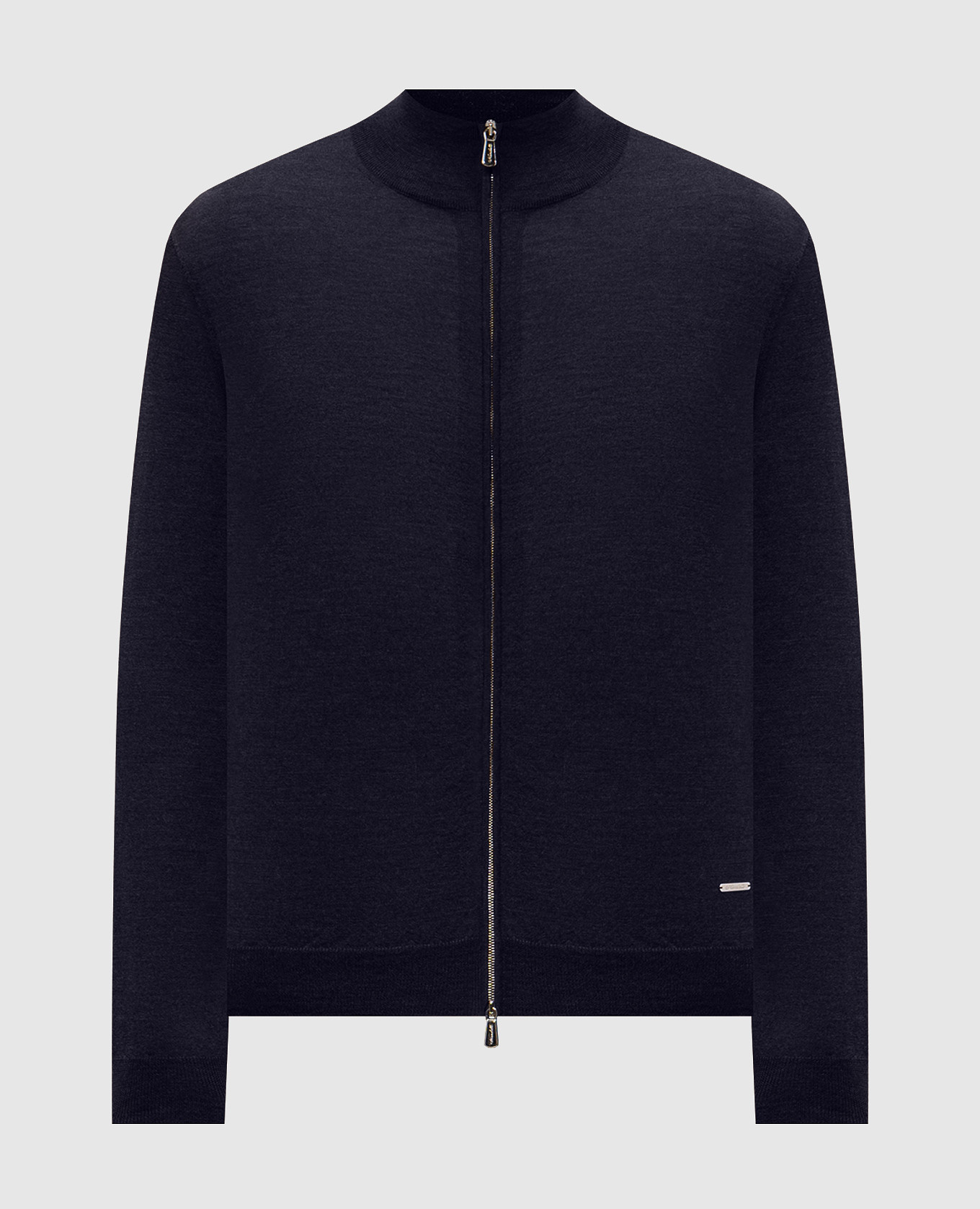 Blue wool cardigan