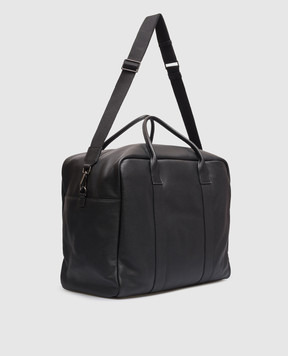 Gianni Chiarini Florence black leather travel bag BSNB20219GRNCRV