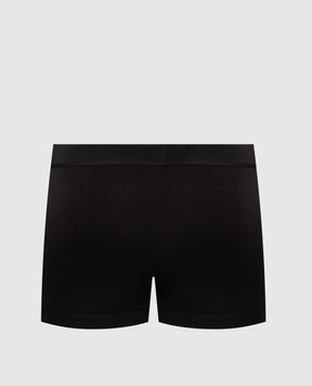 Tom Ford Black boxer briefs with contrast logo pattern T4LC31040