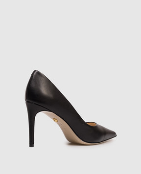 Babe Pay Pls Black leather shoes 201801KO