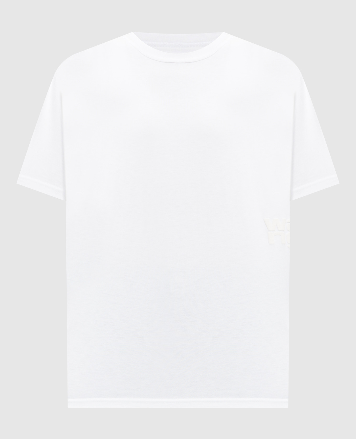 

White T-shirt with logo Alexander Wang