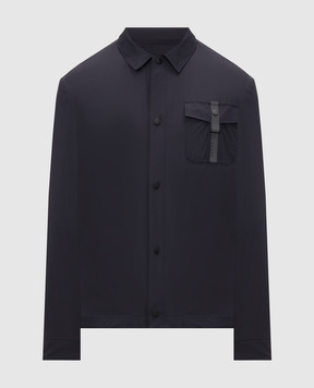 Sease Blue jacket with logo JJ076TN286