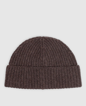 Brunello Cucinelli Brown cashmere hat M2294920