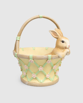 Palais Royal Decorative Easter basket with rabbit 38117