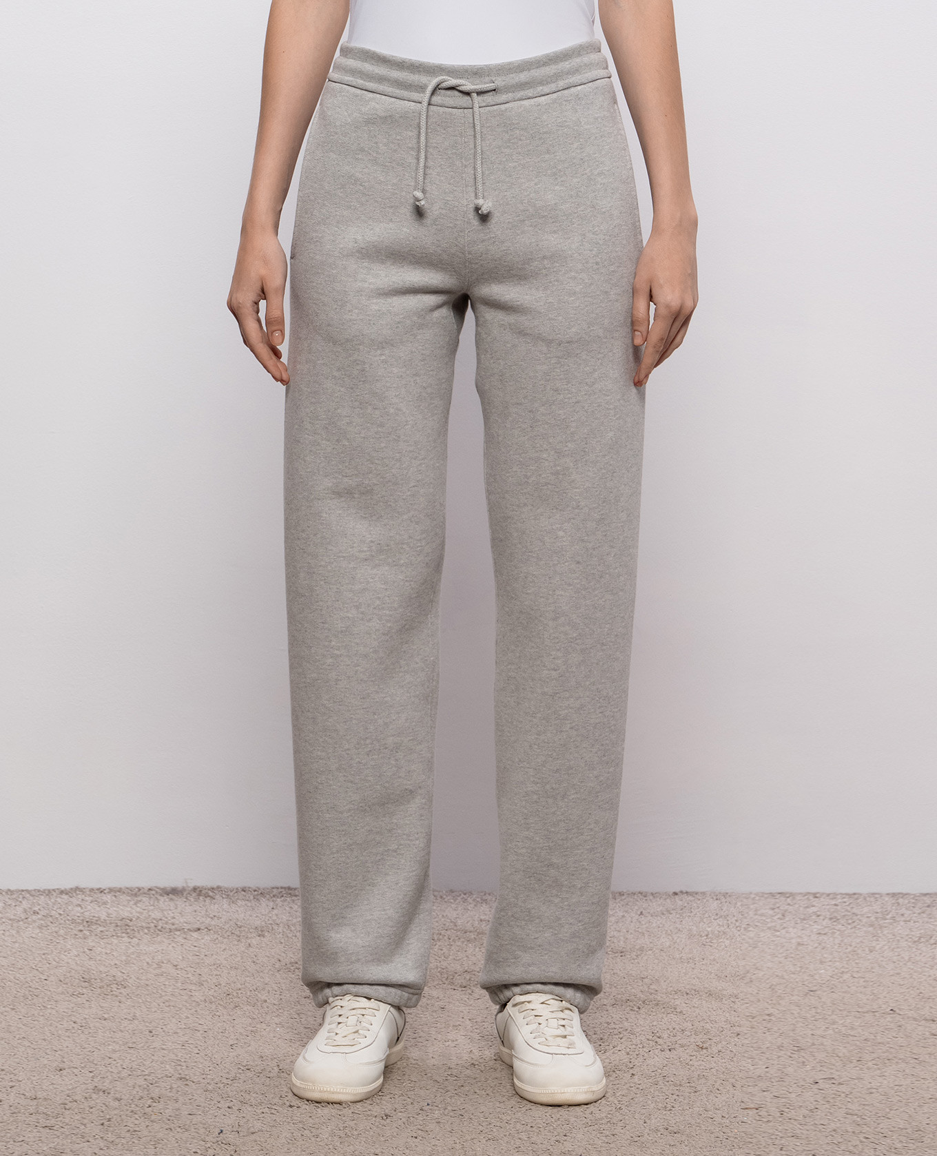 

Jules grey melange joggers Victoria Beckham