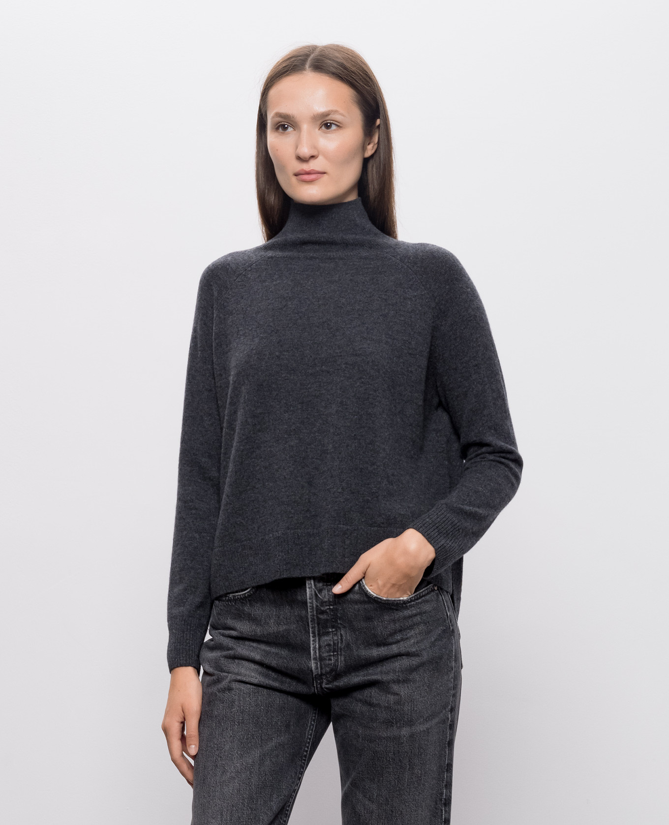 Gray ZARINA golf jacket made of wool and cashmere Max Mara Weekend 3