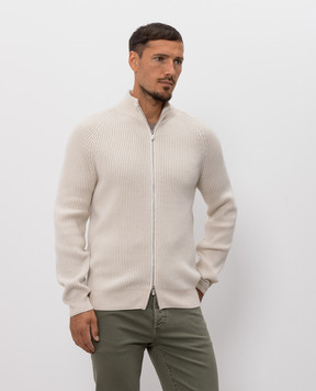 Brunello Cucinelli Beige cashmere cardigan M22700506