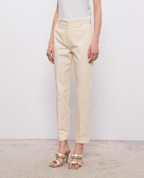 JOSEPH Beige Coleman pants JF009640