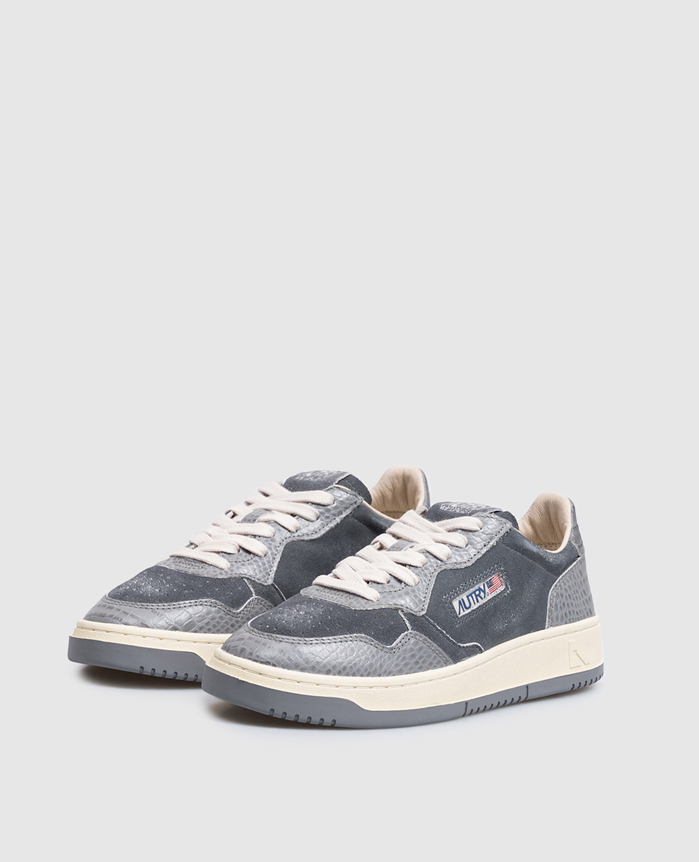 Medalist grey suede sneakers AUTRY 2