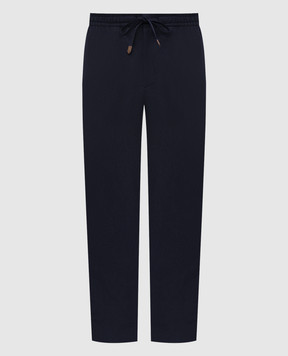 Canali Blue pants AE05574U97003