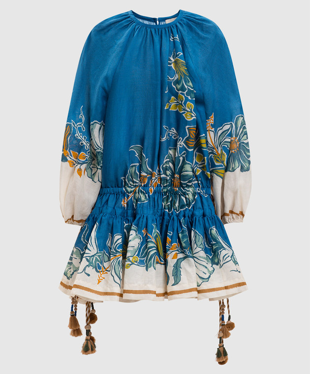 alemais dress blue Alemais Acacia Mini Dress in Blue