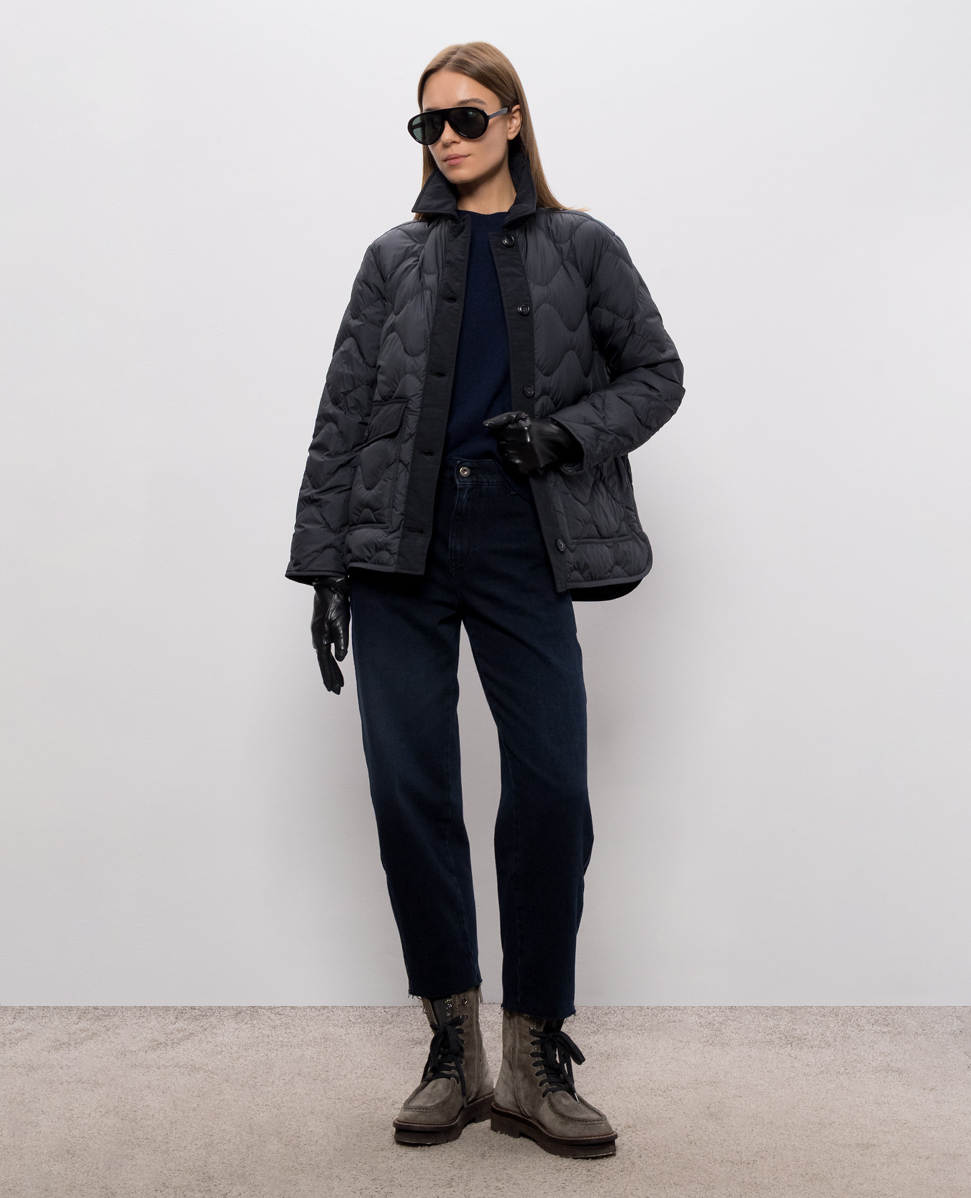 Dark gray down jacket Woolrich 2