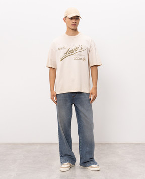 AMIRI Beige T-shirt QUALITY GOODS AMTOJR1194