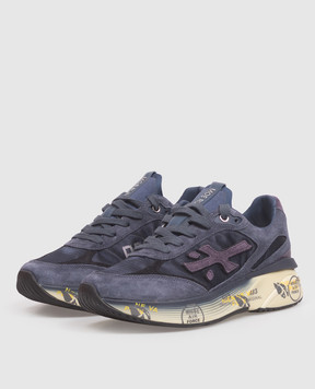 Premiata Blue Moerund combination sneakers MOERUND8566