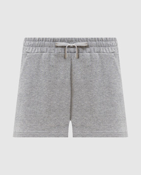 Max & Co LORMA gray shorts with inscription MCLORMA