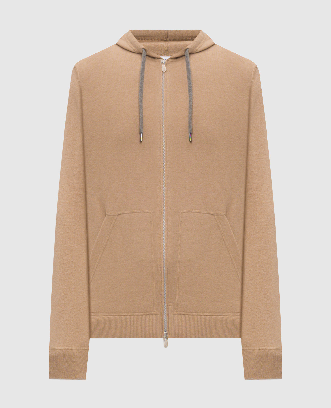 Beige cashmere sports jacket