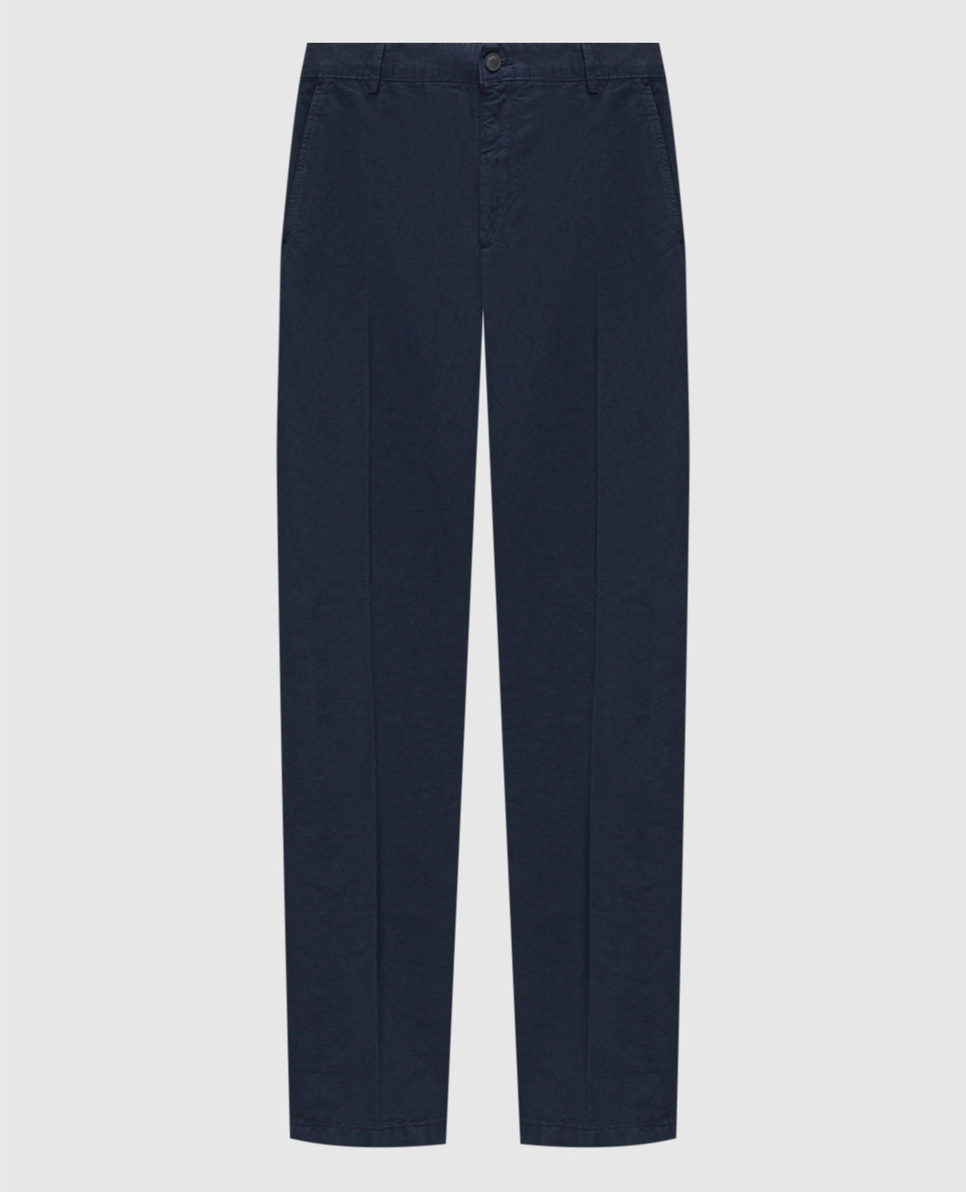 Blue linen pants