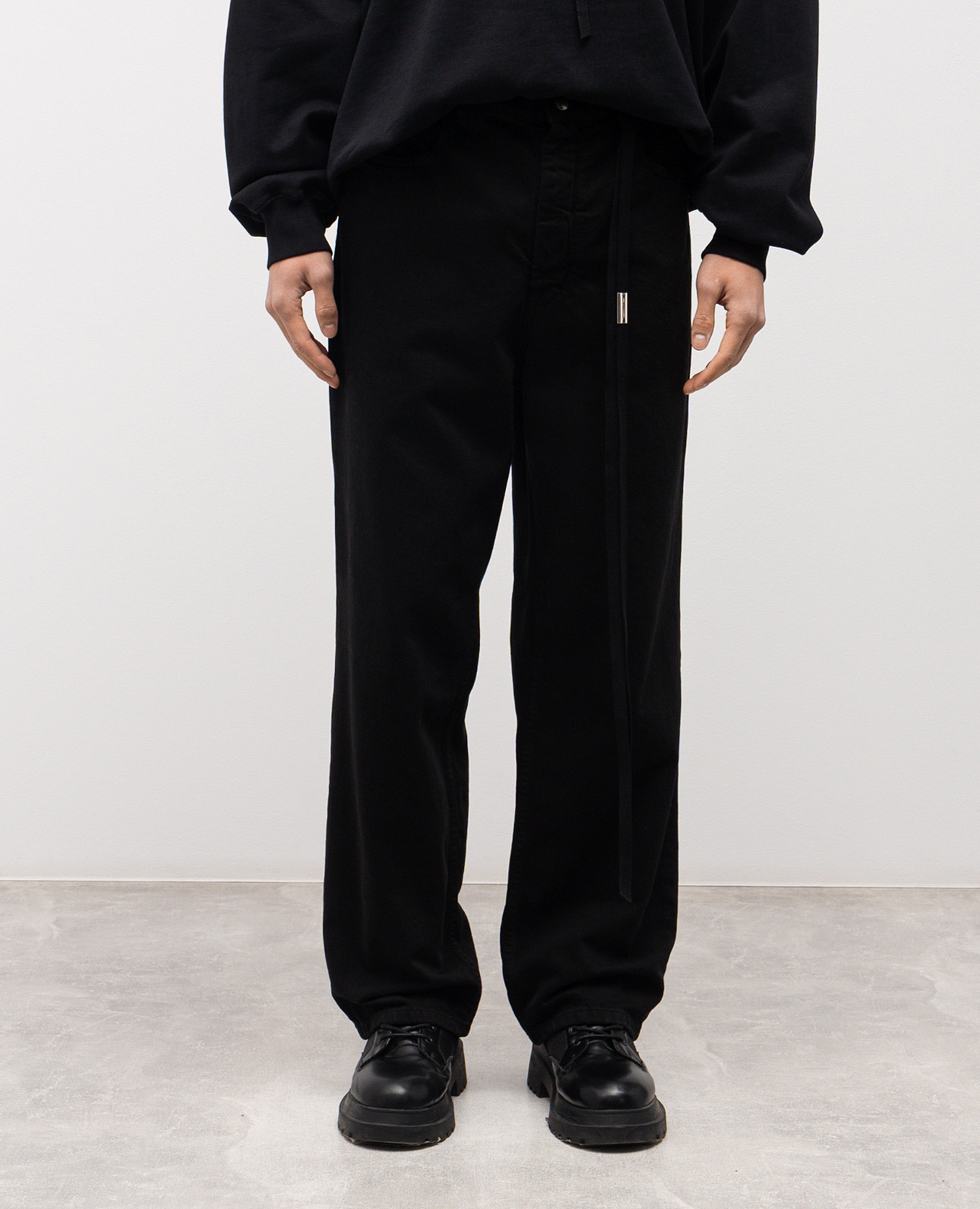 Black Hodur jeans Ann Demeulemeester 3