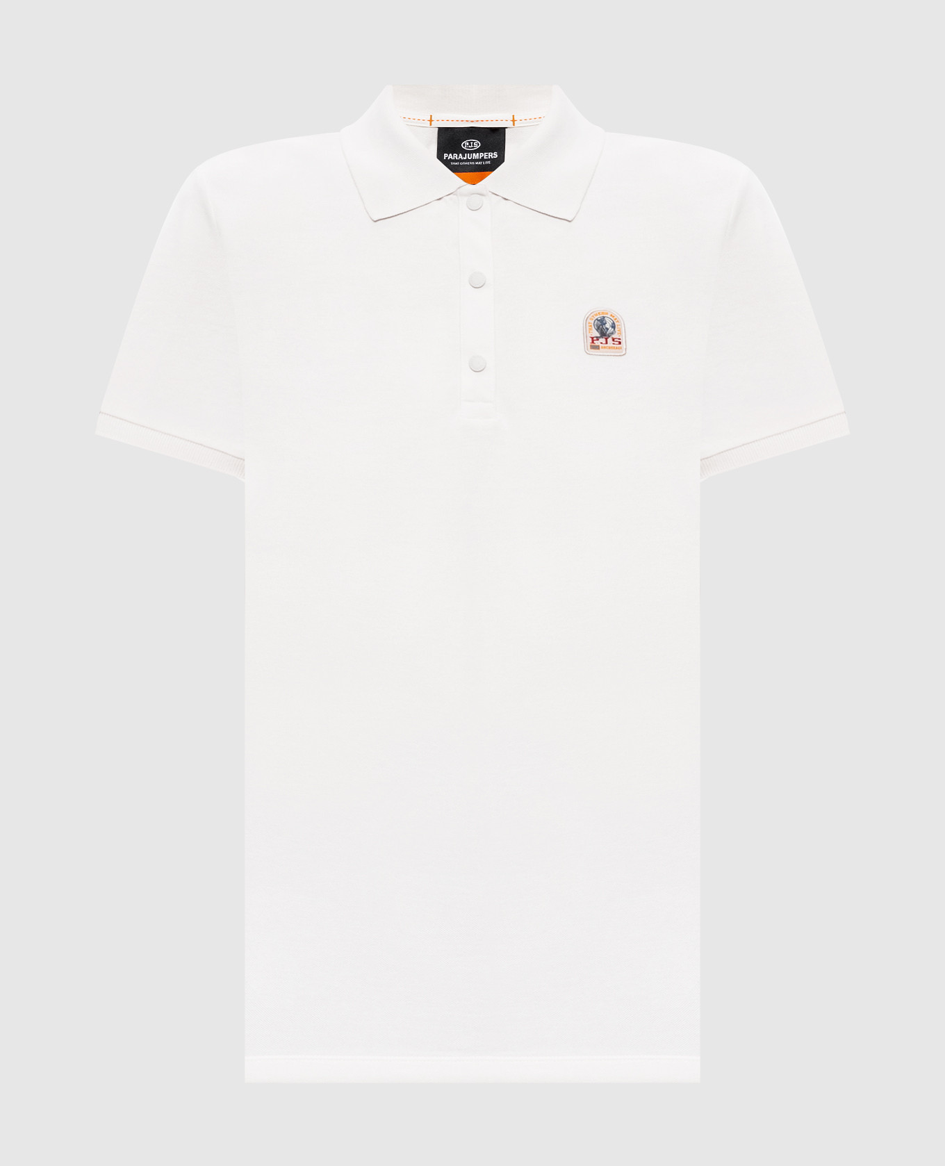 White Enif polo shirt