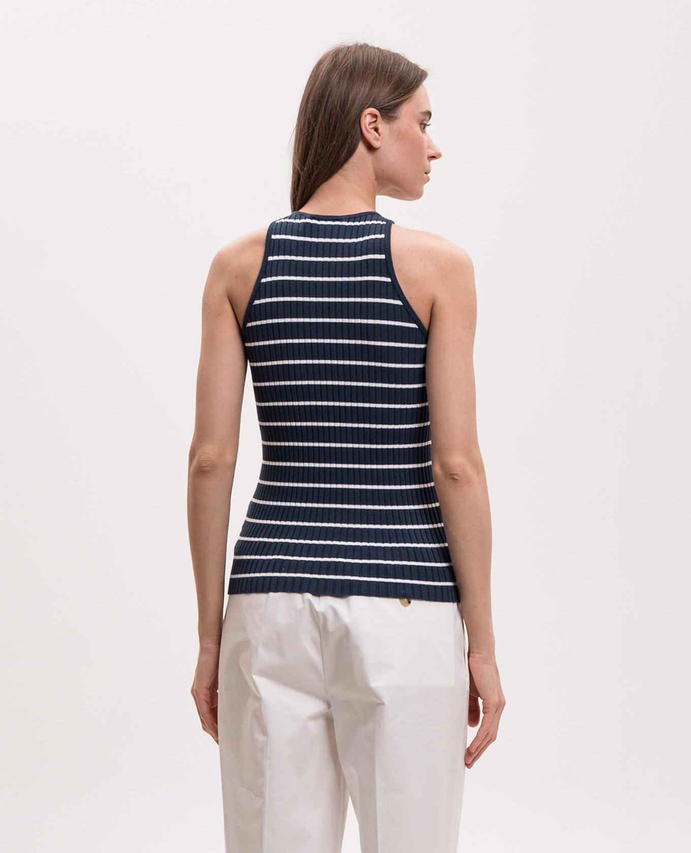 

Blue striped T-shirt Solotre