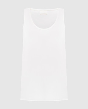 Brunello Cucinelli White silk top M0C59E0600