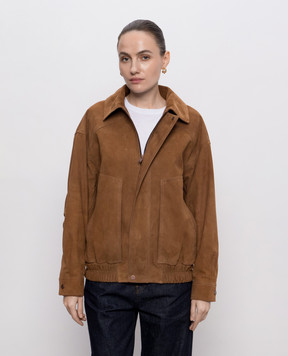 Babe Pay Pls Brown nubuck jacket 2533SUEDE
