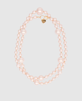 Dolman Bijoux Pink necklace 75178
