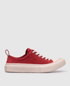 Ann Demeulemeester Red suede Halli sneakers B0014098LT199