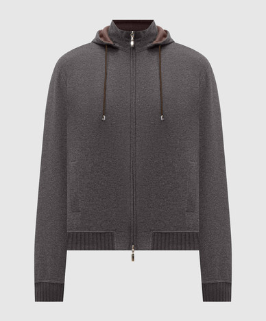 Gray sports jacket