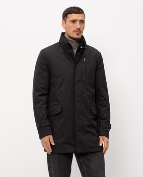 MooRER IDEON black down jacket IDEONSTP