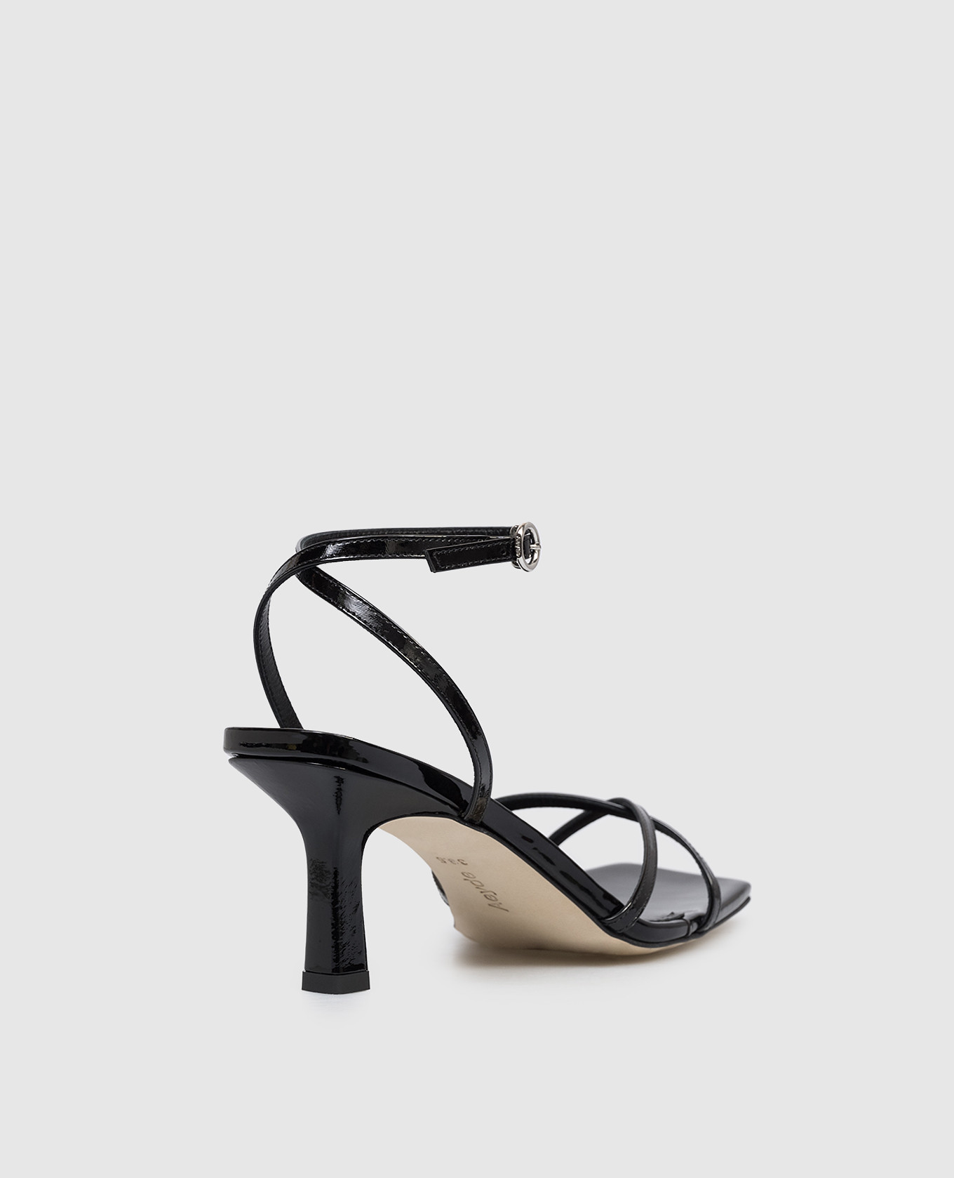 

Edith black patent leather sandals Aeyde
