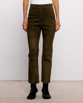 Simkhai Veda khaki suede pants 4264114SP