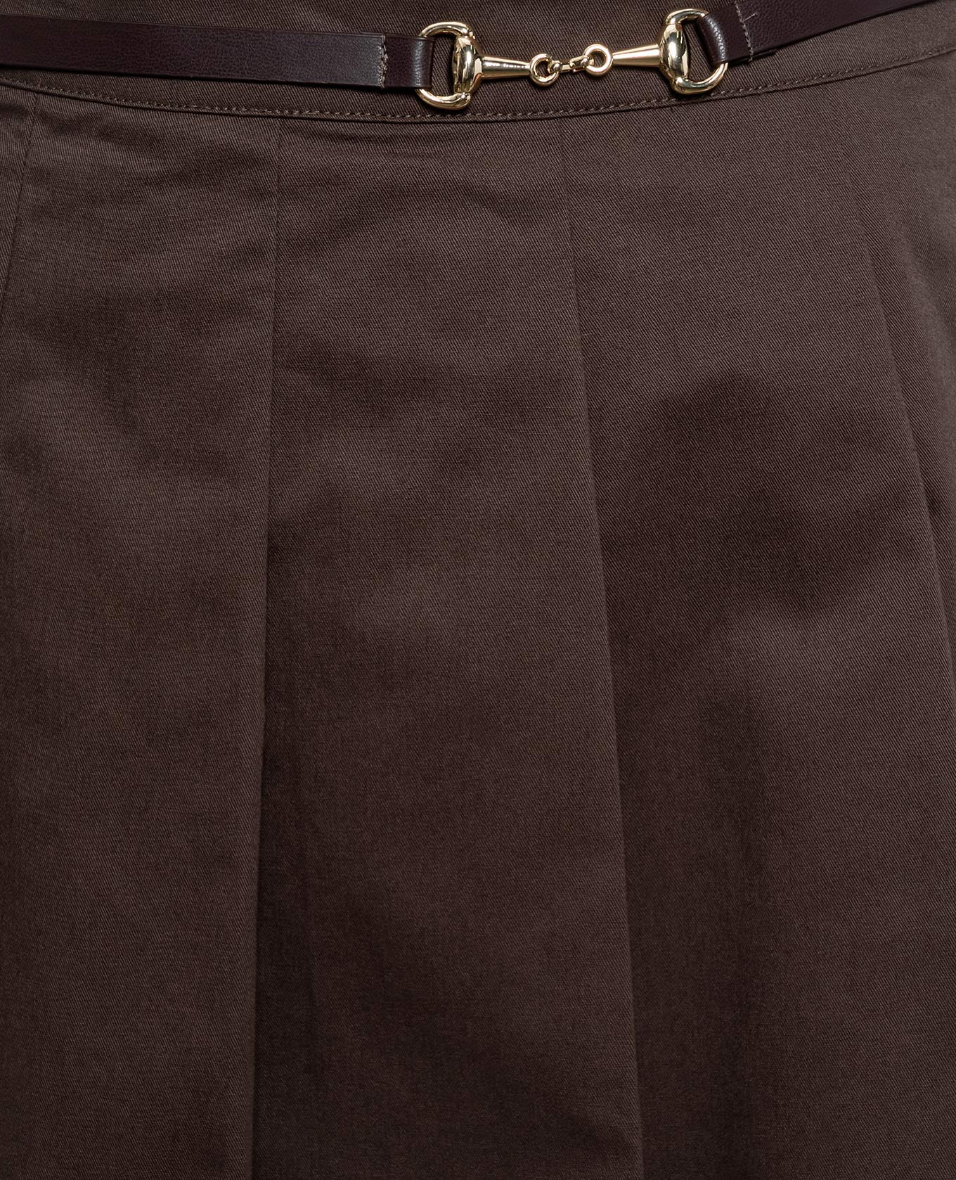 Brown pleated skirt Anais Sporty & Rich 5