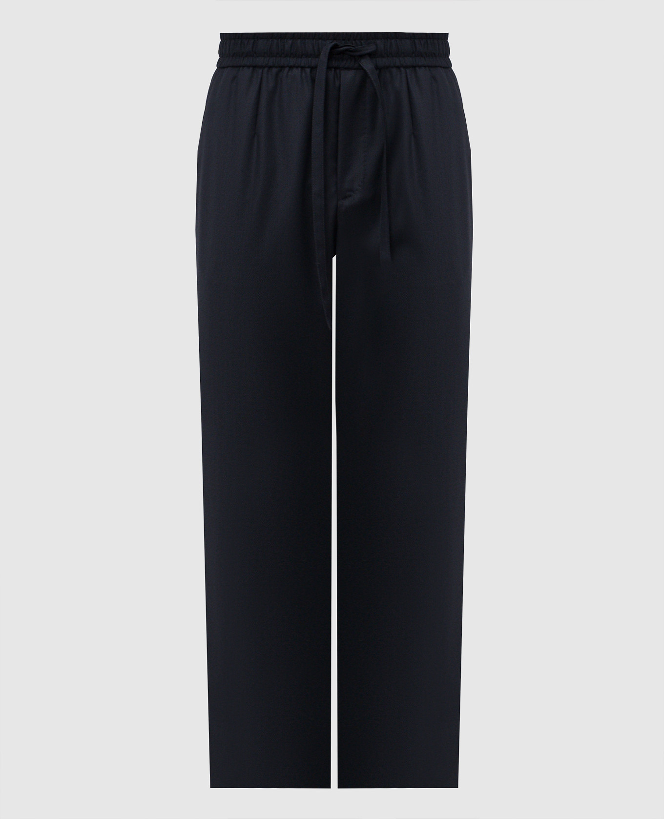 Blue wool pants Dolce&Gabbana