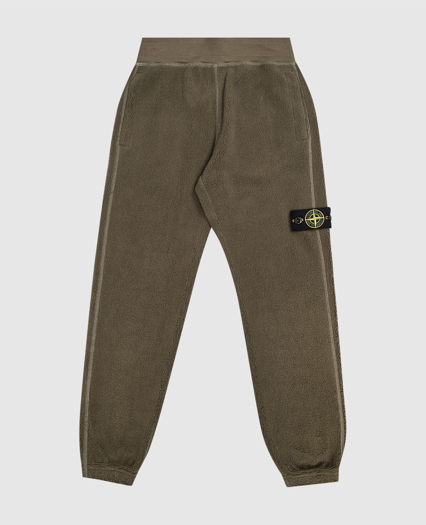 

Kids' green joggers with logo Stone Island