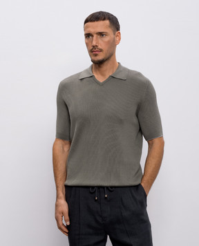 Brunello Cucinelli Khaki T-shirt M29400015