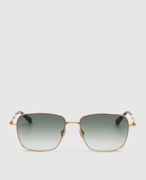 Stefano Ricci Ryder gold sunglasses SG46OMETAL