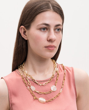 Dolman Bijoux Gold-tone intricate necklace 75152