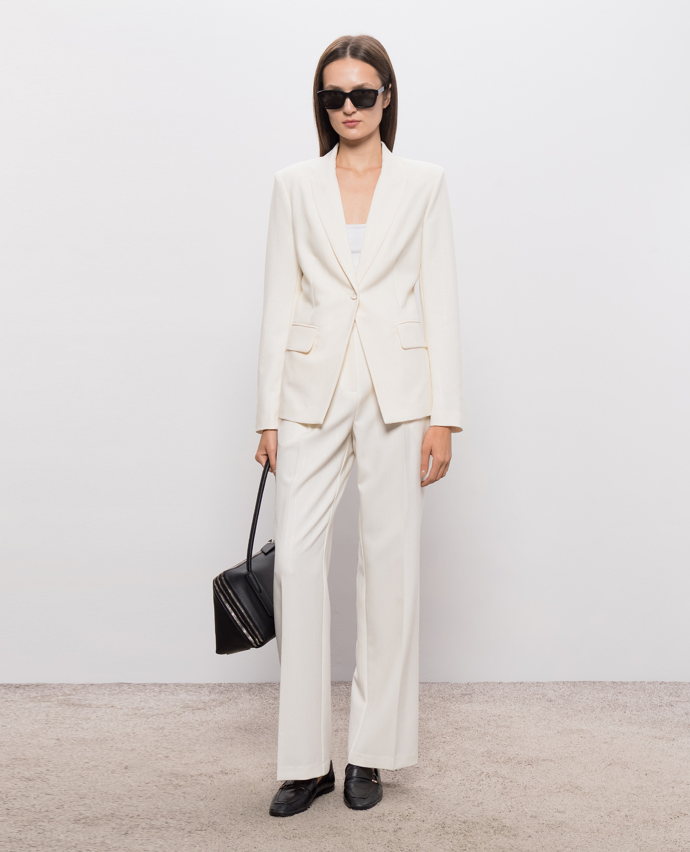 Ivory sequined jacket Twinset 2
